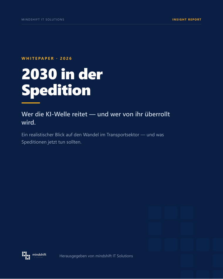 2030 in der Spedition: Wer die KI-Welle reitet